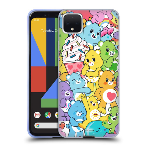 Care Bears Sweet And Savory Character Pattern Soft Gel Case for Google Pixel 4 XL