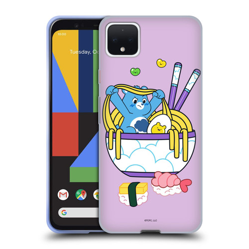 Care Bears Sweet And Savory Grumpy Ramen Sushi Soft Gel Case for Google Pixel 4 XL