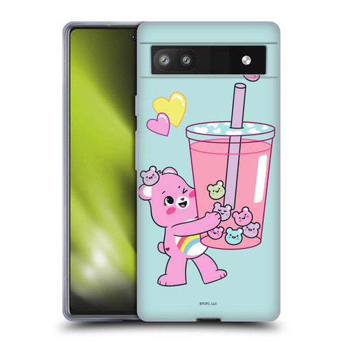 Care Bears Sweet And Savory Cheer Drink Soft Gel Case for Google Pixel 6a