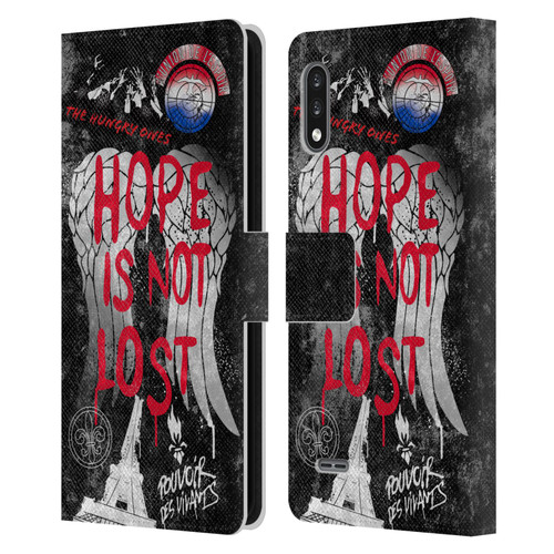 The Walking Dead: Daryl Dixon Graphics Hope Is Not Lost Leather Book Wallet Case Cover For LG K22