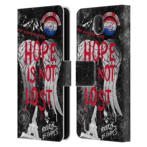 The Walking Dead: Daryl Dixon Graphics Hope Is Not Lost Leather Book Wallet Case Cover For Nokia C01 Plus/C1 2nd Edition