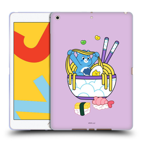 Care Bears Sweet And Savory Grumpy Ramen Sushi Soft Gel Case for Apple iPad 10.2 2019/2020/2021