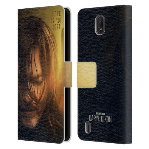The Walking Dead: Daryl Dixon Key Art Full Face Leather Book Wallet Case Cover For Nokia C01 Plus/C1 2nd Edition