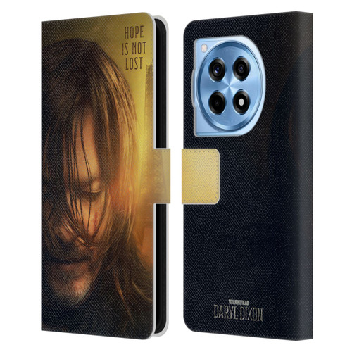 The Walking Dead: Daryl Dixon Key Art Full Face Leather Book Wallet Case Cover For OnePlus 12R