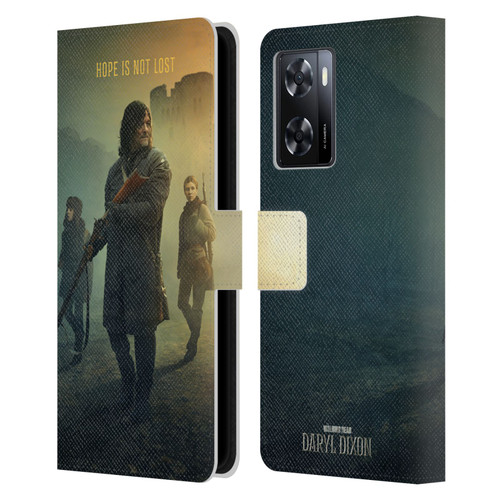 The Walking Dead: Daryl Dixon Key Art Group Leather Book Wallet Case Cover For OPPO A57s