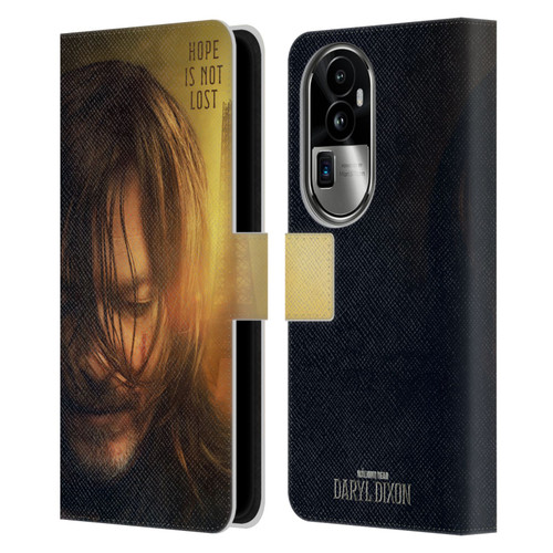 The Walking Dead: Daryl Dixon Key Art Full Face Leather Book Wallet Case Cover For OPPO Reno10 Pro+