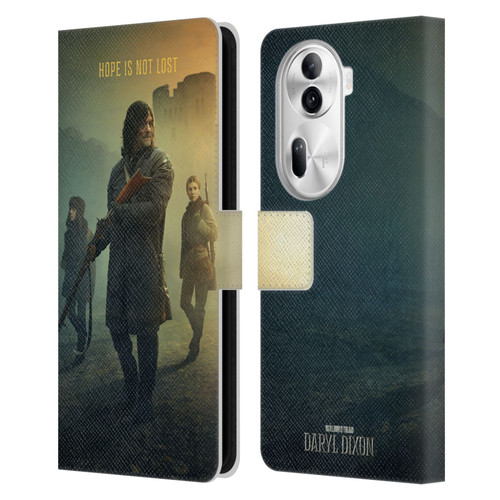 The Walking Dead: Daryl Dixon Key Art Group Leather Book Wallet Case Cover For OPPO Reno11