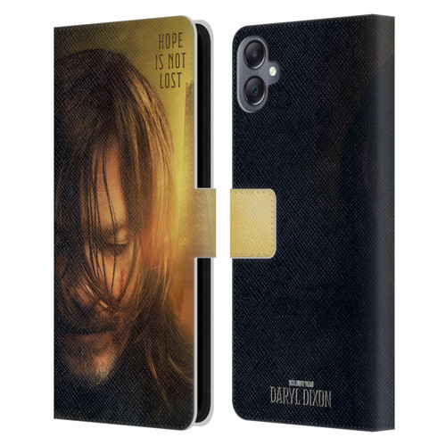 The Walking Dead: Daryl Dixon Key Art Full Face Leather Book Wallet Case Cover For Samsung Galaxy A05