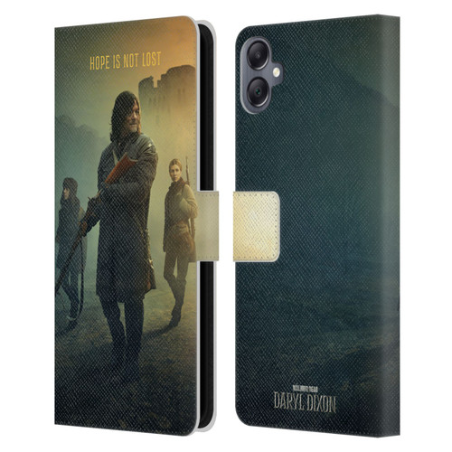 The Walking Dead: Daryl Dixon Key Art Group Leather Book Wallet Case Cover For Samsung Galaxy A05
