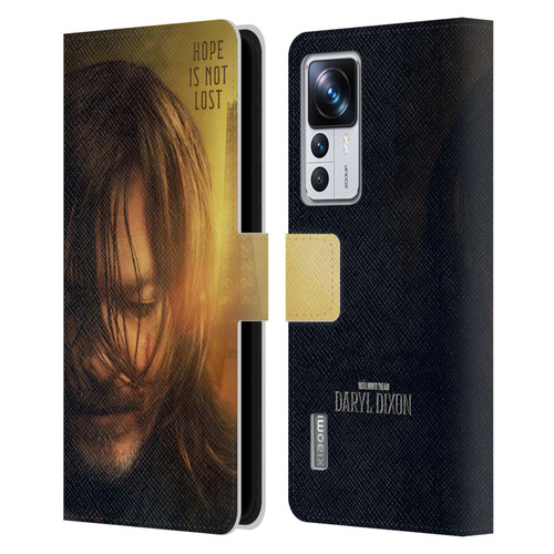The Walking Dead: Daryl Dixon Key Art Full Face Leather Book Wallet Case Cover For Xiaomi 12T Pro