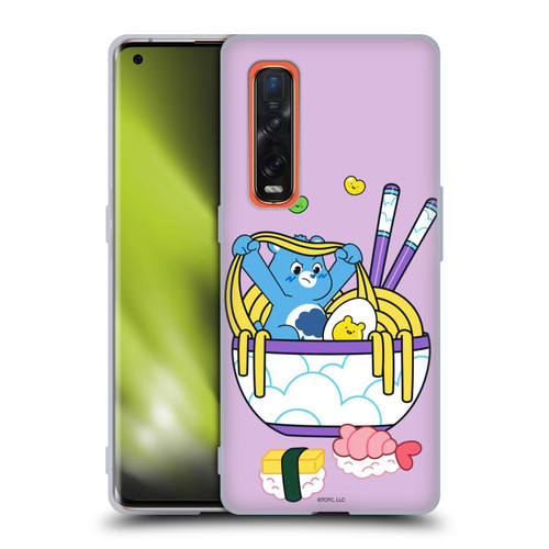 Care Bears Sweet And Savory Grumpy Ramen Sushi Soft Gel Case for OPPO Find X2 Pro 5G