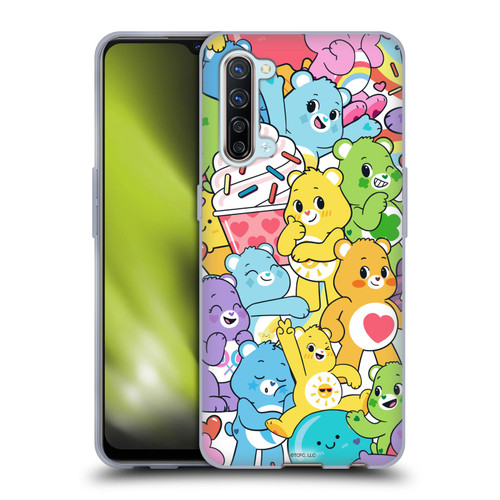 Care Bears Sweet And Savory Character Pattern Soft Gel Case for OPPO Find X2 Lite 5G