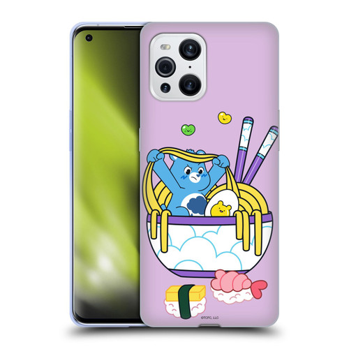 Care Bears Sweet And Savory Grumpy Ramen Sushi Soft Gel Case for OPPO Find X3 / Pro