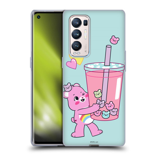 Care Bears Sweet And Savory Cheer Drink Soft Gel Case for OPPO Find X3 Neo / Reno5 Pro+ 5G