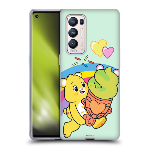 Care Bears Sweet And Savory Funshine Ice Cream Soft Gel Case for OPPO Find X3 Neo / Reno5 Pro+ 5G