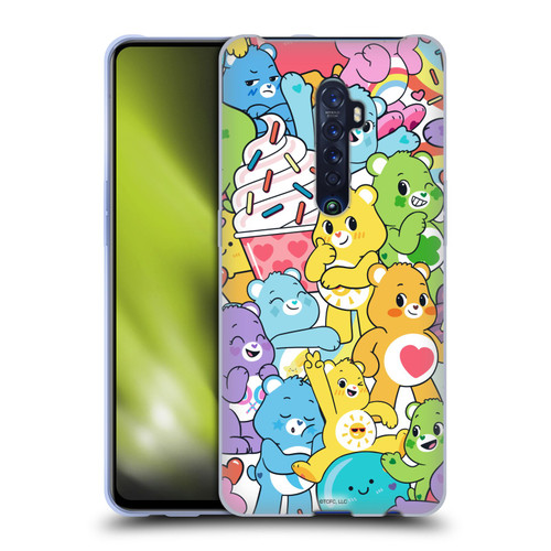 Care Bears Sweet And Savory Character Pattern Soft Gel Case for OPPO Reno 2