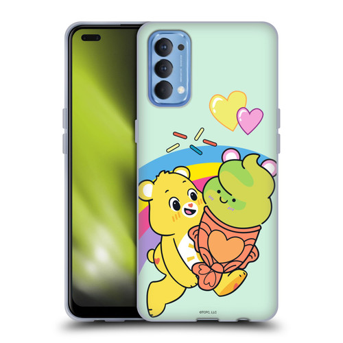 Care Bears Sweet And Savory Funshine Ice Cream Soft Gel Case for OPPO Reno 4 5G