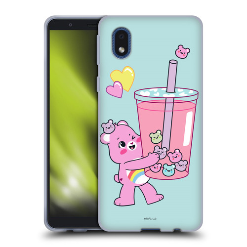 Care Bears Sweet And Savory Cheer Drink Soft Gel Case for Samsung Galaxy A01 Core (2020)