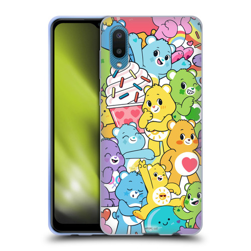Care Bears Sweet And Savory Character Pattern Soft Gel Case for Samsung Galaxy A02/M02 (2021)