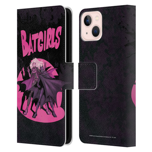 Batman DC Comics 90th Anniversary Comic Books Batgirls #1 Leather Book Wallet Case Cover For Apple iPhone 13