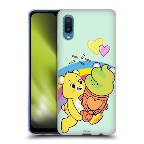 Care Bears Sweet And Savory Funshine Ice Cream Soft Gel Case for Samsung Galaxy A02/M02 (2021)