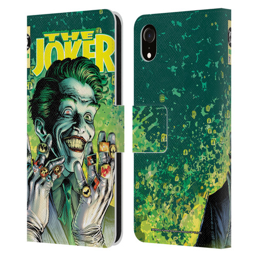 Batman DC Comics 90th Anniversary Comic Books The Joker #7 Leather Book Wallet Case Cover For Apple iPhone XR
