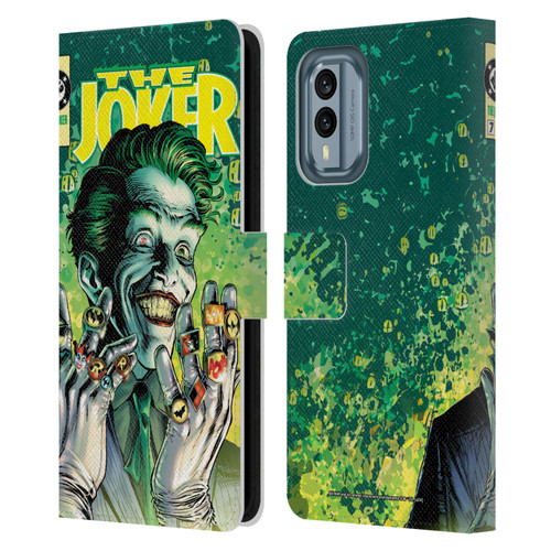 Batman DC Comics 90th Anniversary Comic Books The Joker #7 Leather Book Wallet Case Cover For Nokia X30