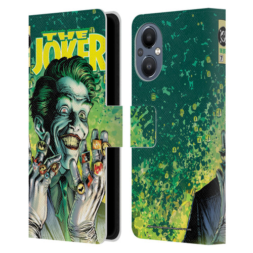 Batman DC Comics 90th Anniversary Comic Books The Joker #7 Leather Book Wallet Case Cover For OnePlus Nord N20 5G