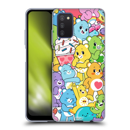 Care Bears Sweet And Savory Character Pattern Soft Gel Case for Samsung Galaxy A03s (2021)