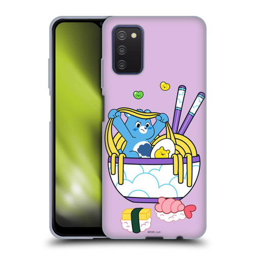 Care Bears Sweet And Savory Grumpy Ramen Sushi Soft Gel Case for Samsung Galaxy A03s (2021)