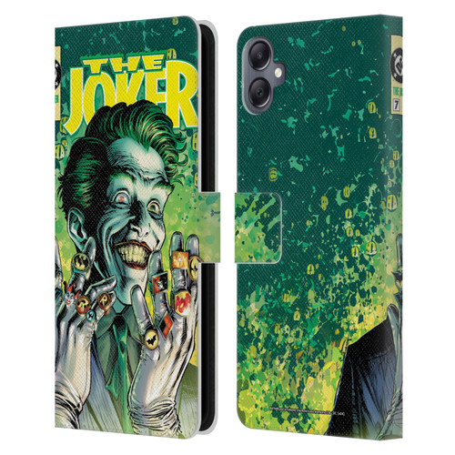 Batman DC Comics 90th Anniversary Comic Books The Joker #7 Leather Book Wallet Case Cover For Samsung Galaxy A05