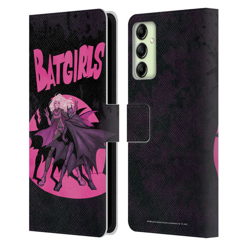 Batman DC Comics 90th Anniversary Comic Books Batgirls #1 Leather Book Wallet Case Cover For Samsung Galaxy A14 5G