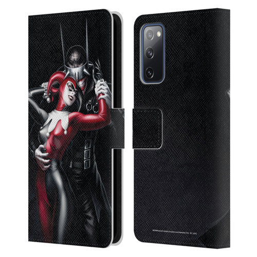 Batman DC Comics 90th Anniversary Comic Books Harley Quinn Leather Book Wallet Case Cover For Samsung Galaxy S20 FE / 5G