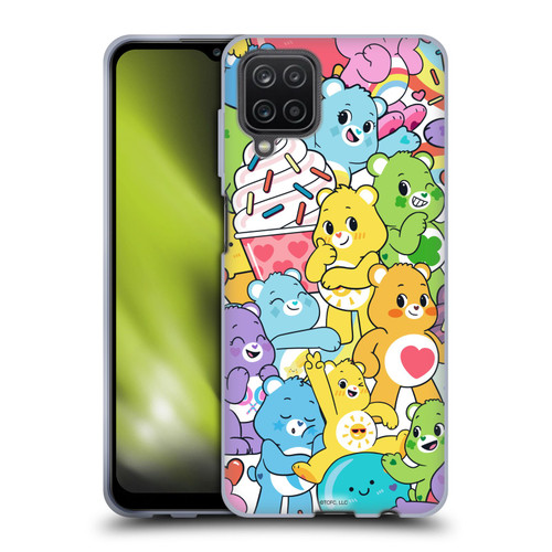 Care Bears Sweet And Savory Character Pattern Soft Gel Case for Samsung Galaxy A12 (2020)