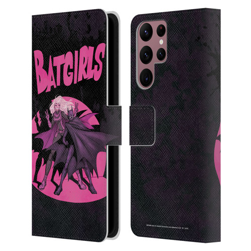 Batman DC Comics 90th Anniversary Comic Books Batgirls #1 Leather Book Wallet Case Cover For Samsung Galaxy S22 Ultra 5G
