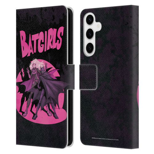 Batman DC Comics 90th Anniversary Comic Books Batgirls #1 Leather Book Wallet Case Cover For Samsung Galaxy S24+ 5G