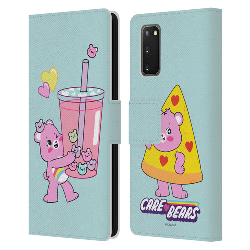 Care Bears Sweet And Savory Cheer Drink Leather Book Wallet Case Cover For Samsung Galaxy S20 / S20 5G