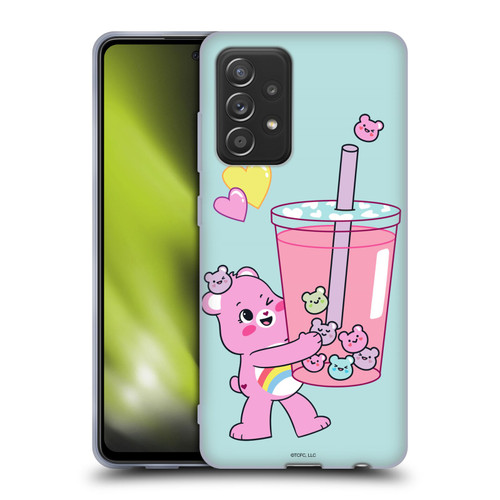 Care Bears Sweet And Savory Cheer Drink Soft Gel Case for Samsung Galaxy A52 / A52s / 5G (2021)