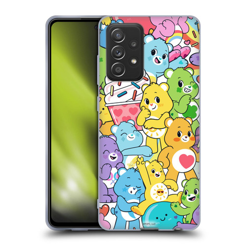 Care Bears Sweet And Savory Character Pattern Soft Gel Case for Samsung Galaxy A52 / A52s / 5G (2021)