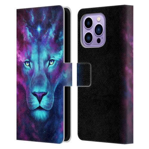 Jonas "JoJoesArt" Jödicke Big Cats Firstborn Leather Book Wallet Case Cover For Apple iPhone 14 Pro Max