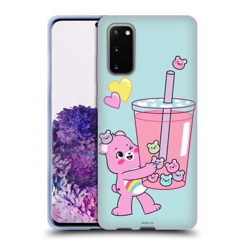 Care Bears Sweet And Savory Cheer Drink Soft Gel Case for Samsung Galaxy S20 / S20 5G