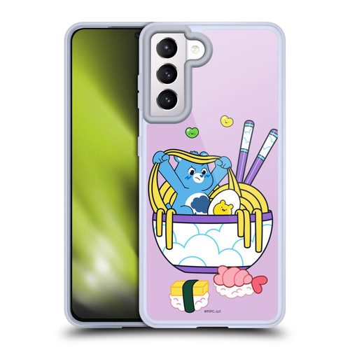 Care Bears Sweet And Savory Grumpy Ramen Sushi Soft Gel Case for Samsung Galaxy S21 5G
