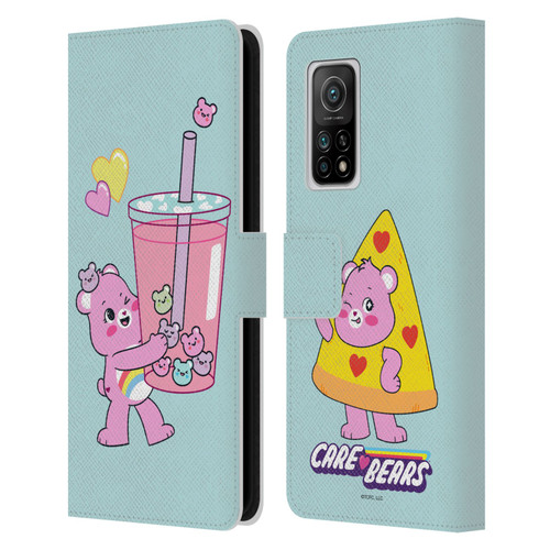 Care Bears Sweet And Savory Cheer Drink Leather Book Wallet Case Cover For Xiaomi Mi 10T 5G