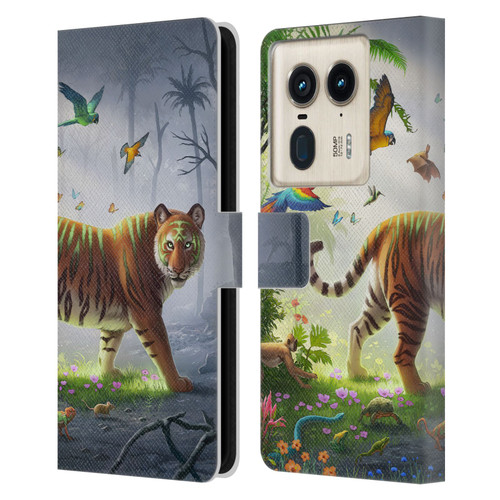 Jonas "JoJoesArt" Jödicke Fantasy Forest Healer's Touch Leather Book Wallet Case Cover For Motorola Edge 50 Ultra/X50 Ultra