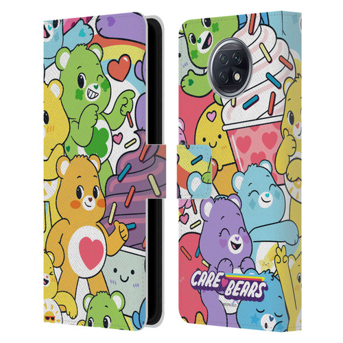 Care Bears Sweet And Savory Character Pattern Leather Book Wallet Case Cover For Xiaomi Redmi Note 9T 5G