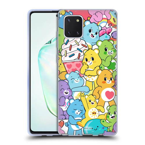 Care Bears Sweet And Savory Character Pattern Soft Gel Case for Samsung Galaxy Note10 Lite