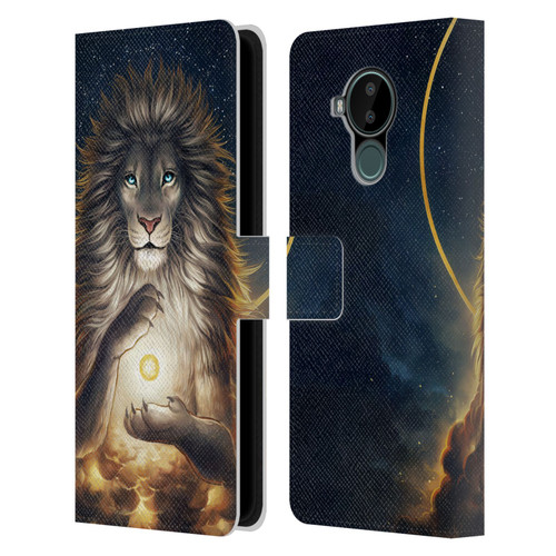 Jonas "JoJoesArt" Jödicke Wildlife 2 Soul Keeper Leather Book Wallet Case Cover For Nokia C30