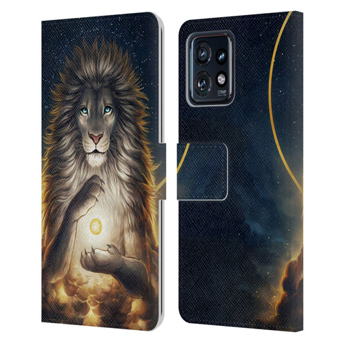Jonas "JoJoesArt" Jödicke Wildlife 2 Soul Keeper Leather Book Wallet Case Cover For Motorola Moto Edge 40 Pro/Plus 2023
