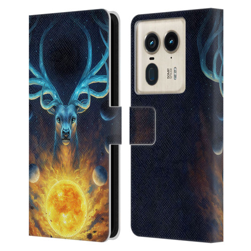 Jonas "JoJoesArt" Jödicke Wildlife 2 Celestial Leather Book Wallet Case Cover For Motorola Edge 50 Ultra/X50 Ultra