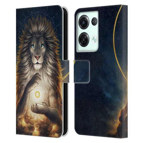 Jonas "JoJoesArt" Jödicke Wildlife 2 Soul Keeper Leather Book Wallet Case Cover For OPPO Reno8 Pro